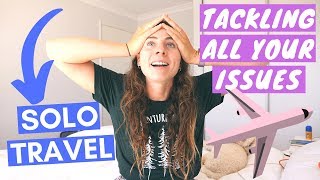 ALL MY SOLO TRAVEL ADVICE // hacks, advice, motivation // Answering your questions