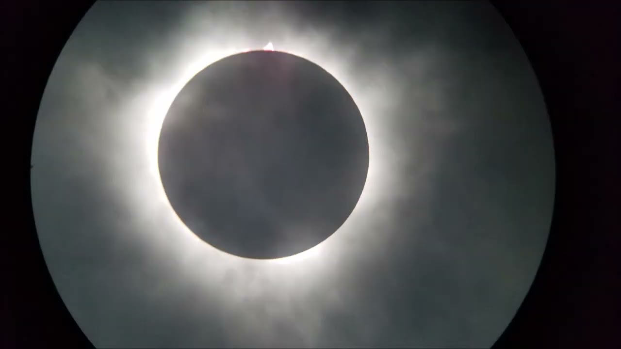 2024 Eclipse Totality Photos Through an 8" Reflector Telescope