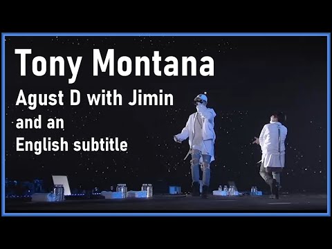 Agust D (Suga) with Jimin - Tony Montana at 3th Muster ARMY ZIP 2016 [ENG SUB] [Full HD]