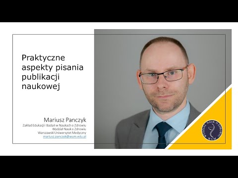 Wideo: W publikacji naukowej?