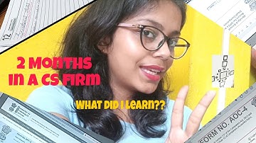Secretarial Audit in process || 2 Months in a CS Firm|| What did i learn ?? ||