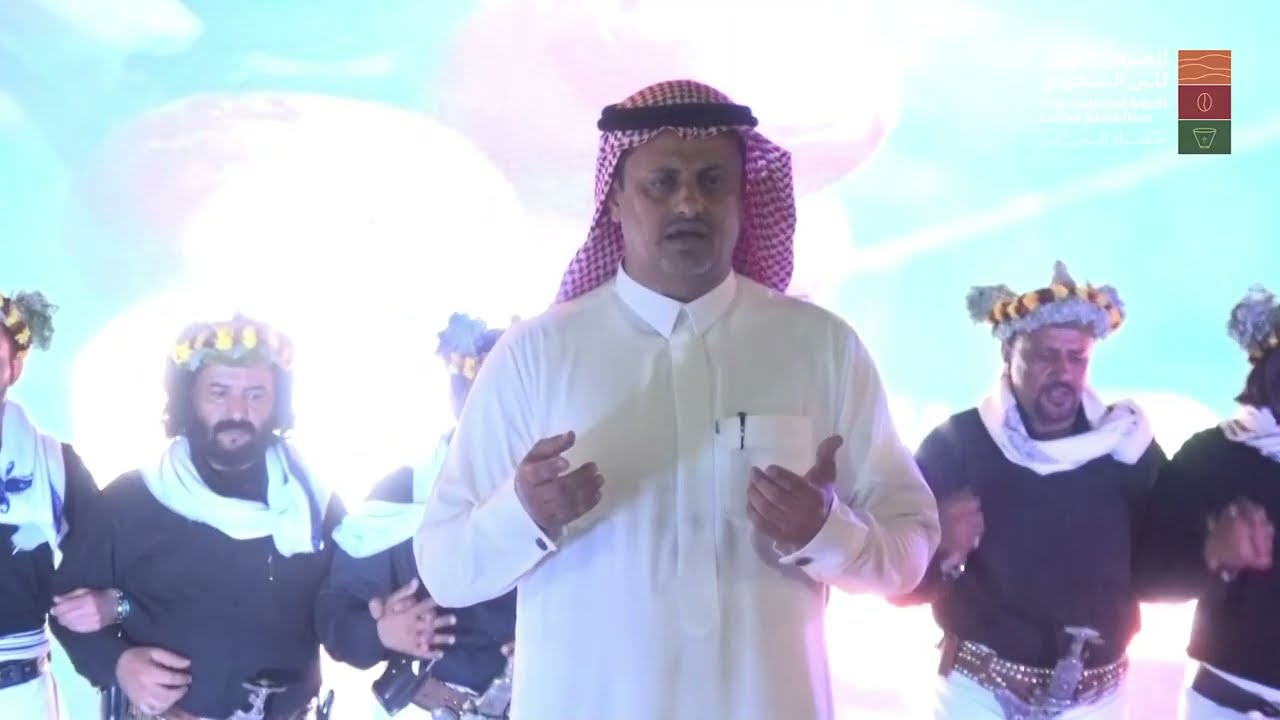 مشاركة فرقة جبل خاشر في فعاليات حصاد البن بالداير 2024