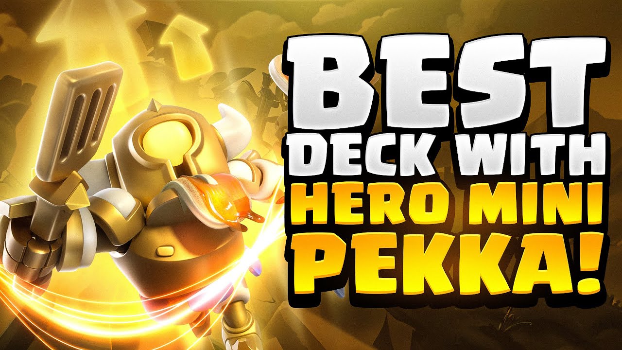 Эта колода с мини-героем P.E.K.K.A. просто СВЕРХМОЩНАЯ 🤯 | Clash Royale