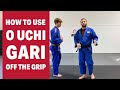 How To Use Ouchi Gari Off The Grip - Travis Stevens Basic Judo Techniques - High Percentage Takedown