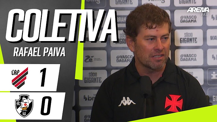COLETIVA RAFAEL PAIVA | AO VIVO | Athletico-PR x Vasco - Brasileirão 2024