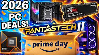 🔥 Best Amazon Prime Day PC Deals 2026 – FANTASTECH II Discounts on GPUs, CPUs, Monitors & More! 💻⚡