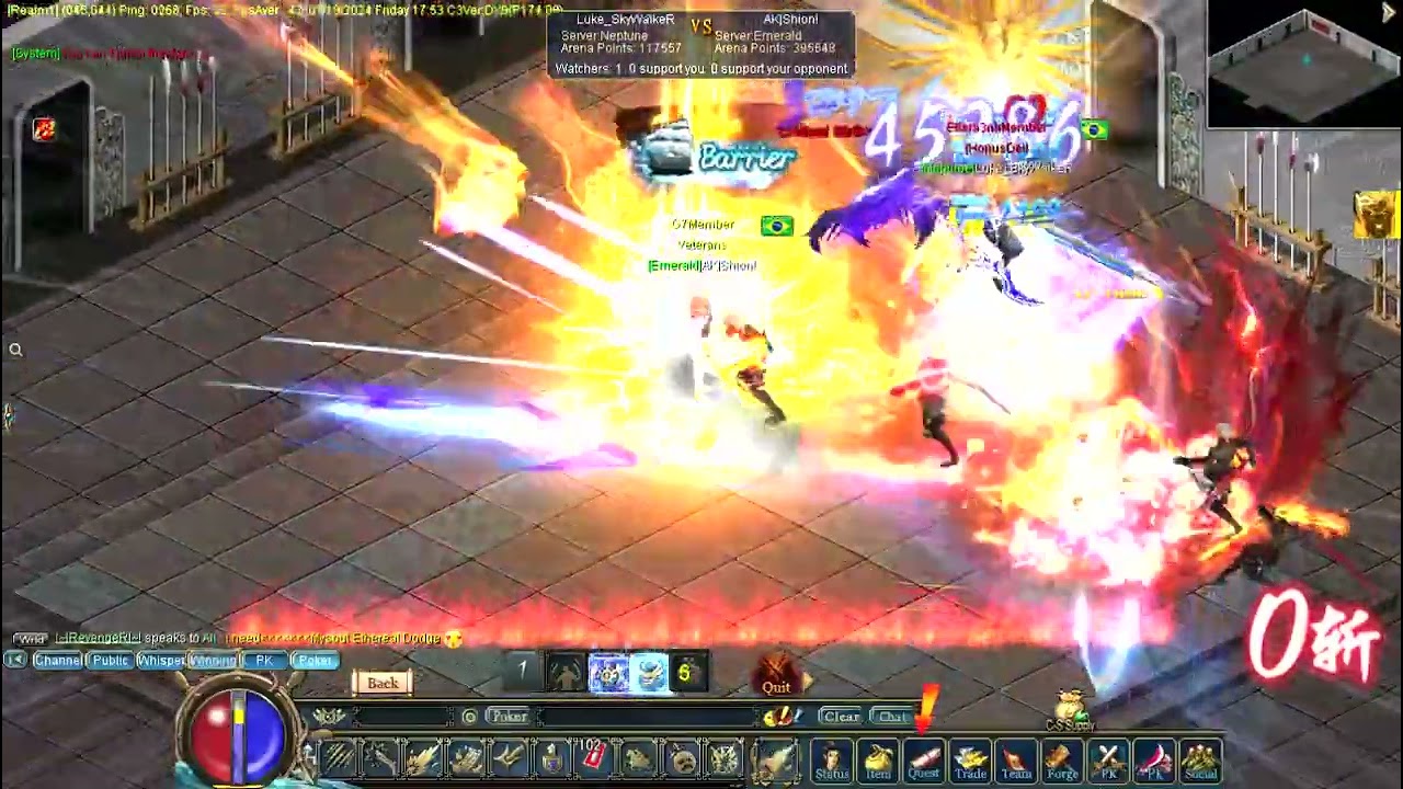 Desintegrate Using twofold bot ConquerOnline