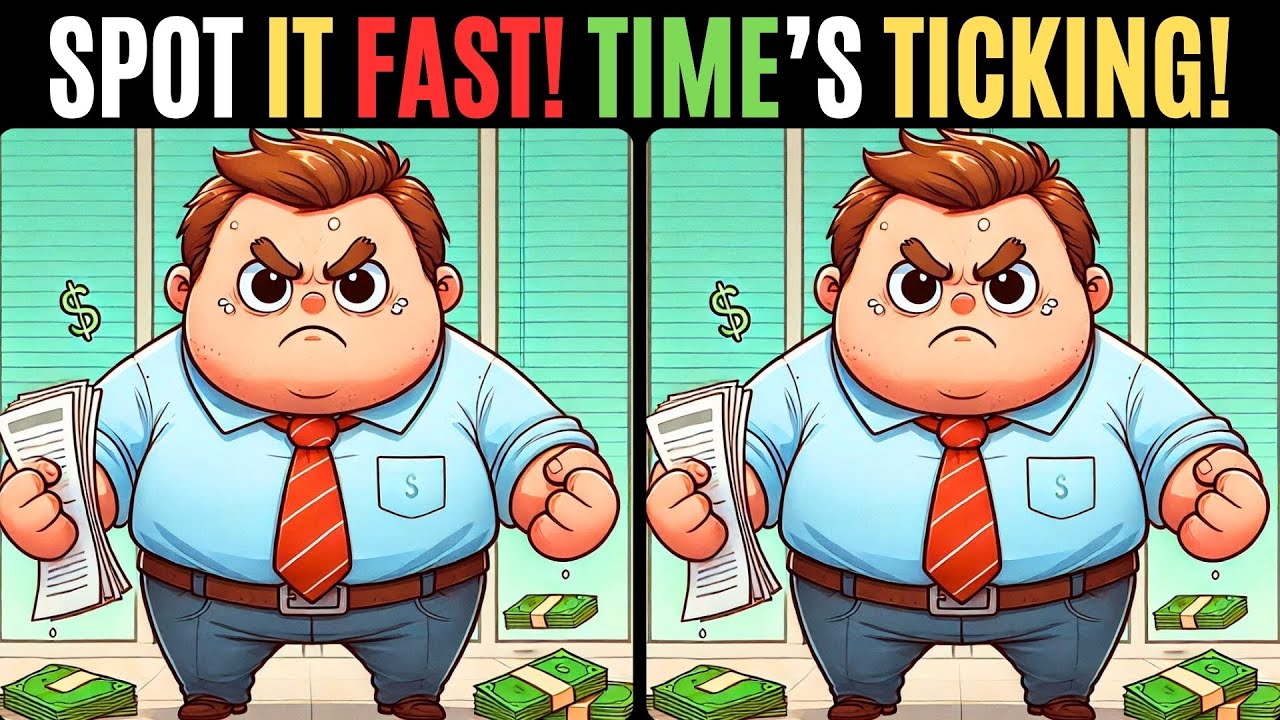 Найди отличия 🧩 Мега вызов! 🕵️‍♂️🔍 Сможешь найти их все? 🎯🧠 #1