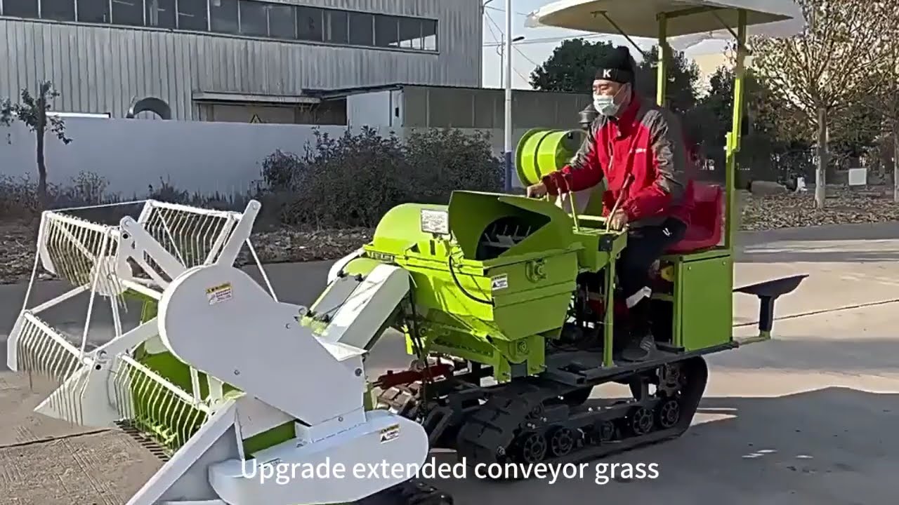 Small combine harvester, for more:f-wanting.cn