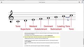 Intermediate Music Theory Lesson 3: Scale Degrees