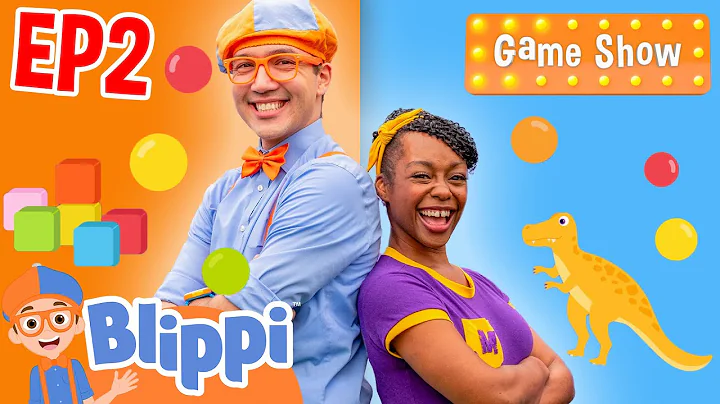 Blippi Game Show: Episode 2 - Who'll Win The Race? | Kids TV Show | Educational Videos for Kids