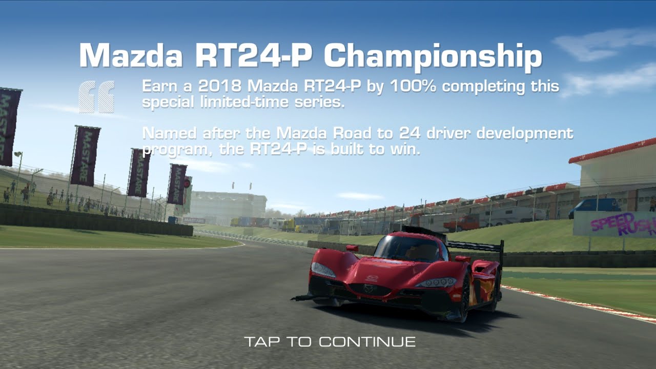 Real Racing 3 Mazda Rt24 P Championship Upgrade Round 1 Tier 1 Youtube