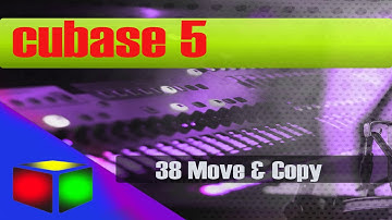 38 Cubase 5 video tutorial  ( Move and Copy )