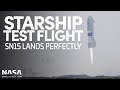 Starship SN15 Test Flight & Landing