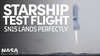 Starship SN15 Test Flight & Landing