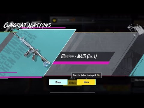 NEW TRICK 🤯 GET M416 GLACIER IN 10 UC 