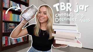 I let a TBR jar choose my December reads 📚😳