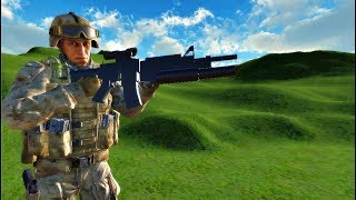 FREE Unity Asset - Basic Soldier & Zombie AI (2019) screenshot 2