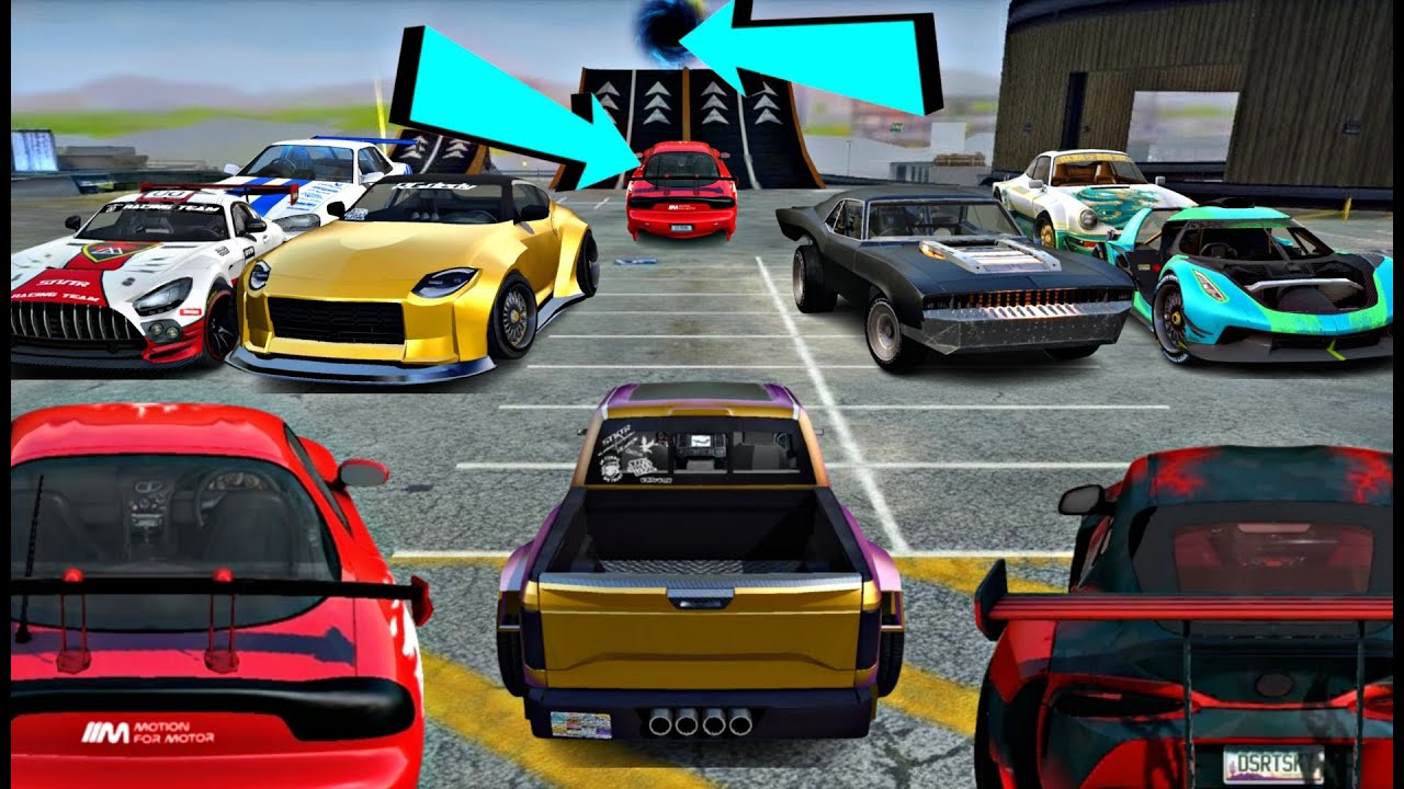 All Super Cars Stunts Through Building Ramp Challenge // Extreme Car  Driving Simulator