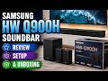 Samsung HW Q900H Soundbar Review, Setup, &amp; Unboxing - Amazing Cinematic Sound for Your TV!
