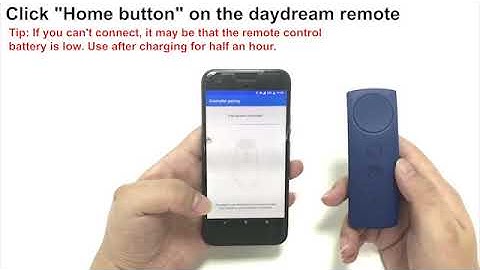 How to use the DESTEK Daydream Remote