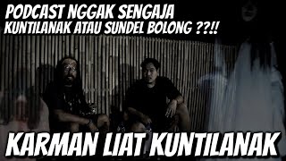 The appearance of SUNDEL BOLONG during an interview with WIEBOWO WB‼️Karman was in SHOCK & fainted‼️