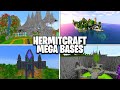 Mega Base Progress on Hermitcraft Season 8 (Hermitcraft Mega bases)