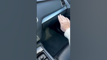 2016 - 2022 Volvo XC90 Glovebox Button Location - How To Open XC90 Glove Compartment