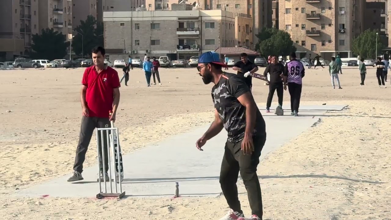 “Friday Cricket Battle in Kuwait 🏏 | Tape Ball Short Match Highlights”