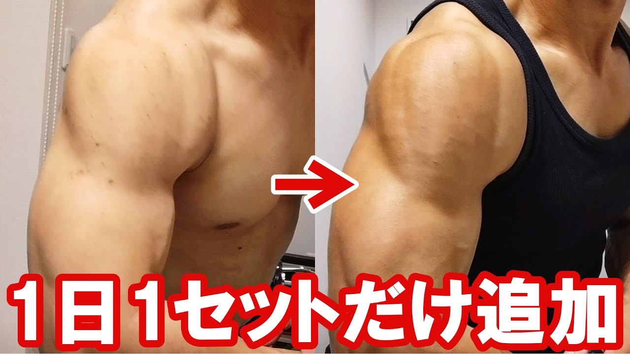 How to build muscle by adding one set of training per day to your