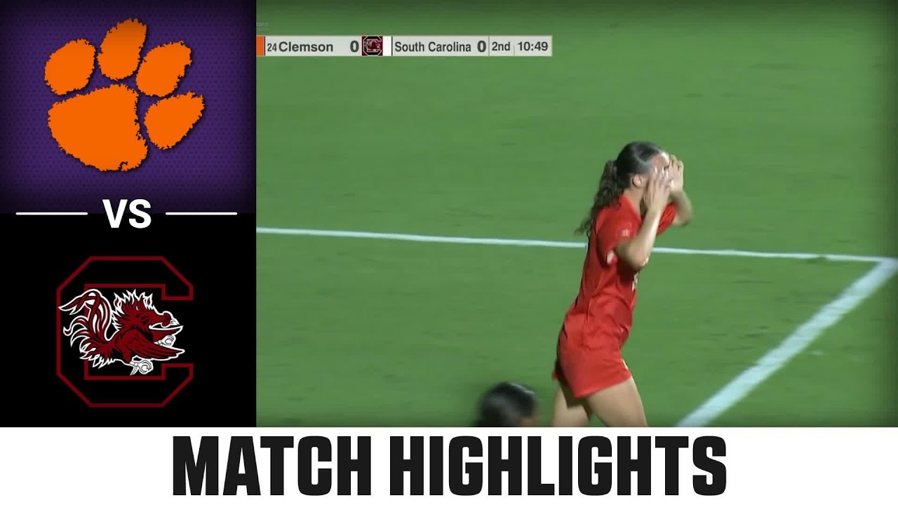 Clemson vs. South Carolina Match Highlights | 2026 ACC Women's Soccer