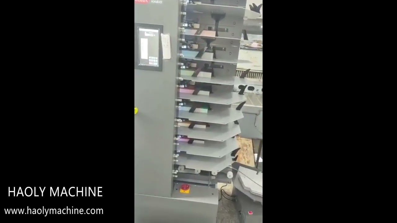 Paper collating machine