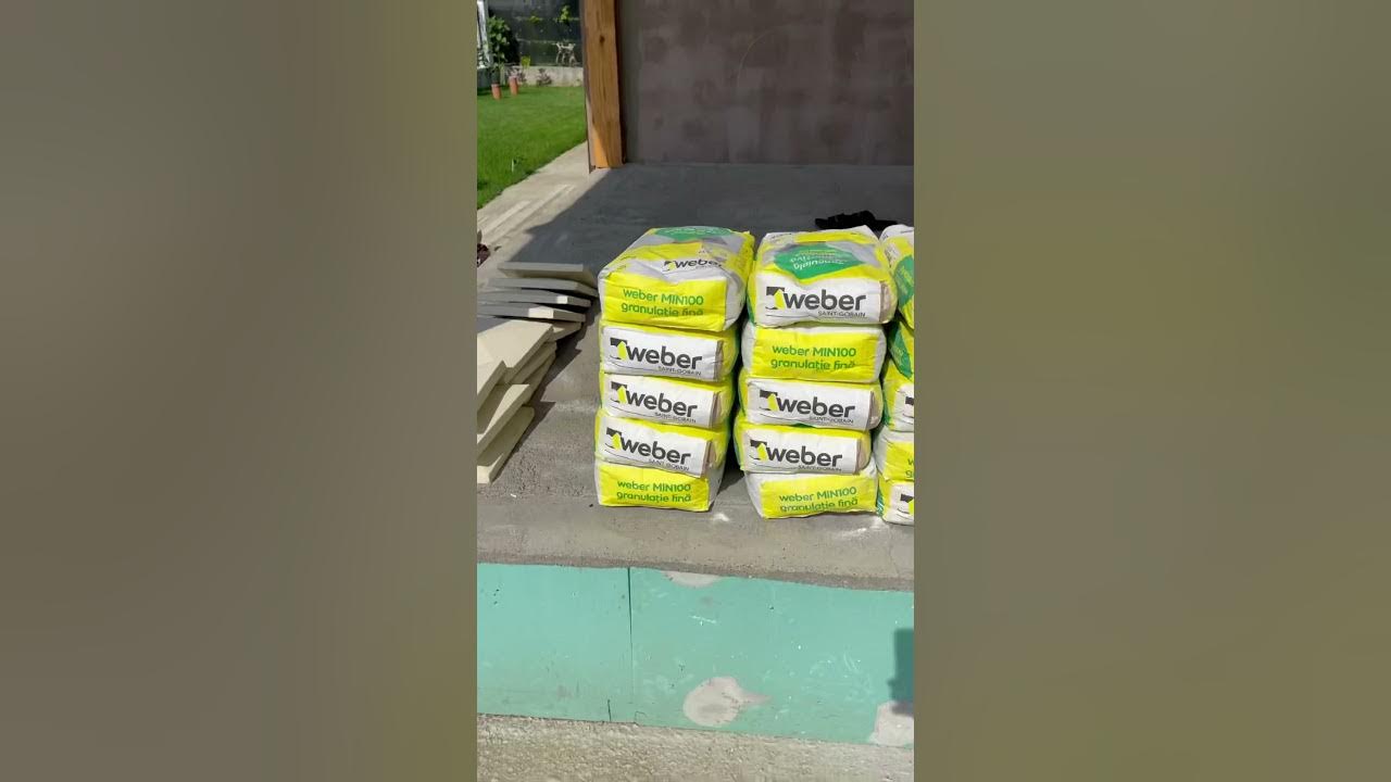 Aplicare Tencuiala Decorativa 42 Cum am dat decorativa la sac Weber - YouTube