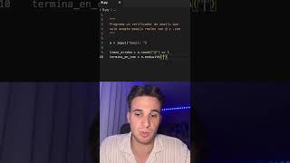 Verifica si un email es válido con Python en segundos 📧 #python