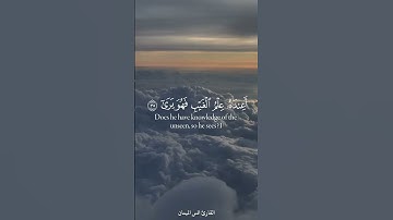 افرءيت الذي تولى || تلاوة جميلة للشيخ القارئ #انس_الميمان