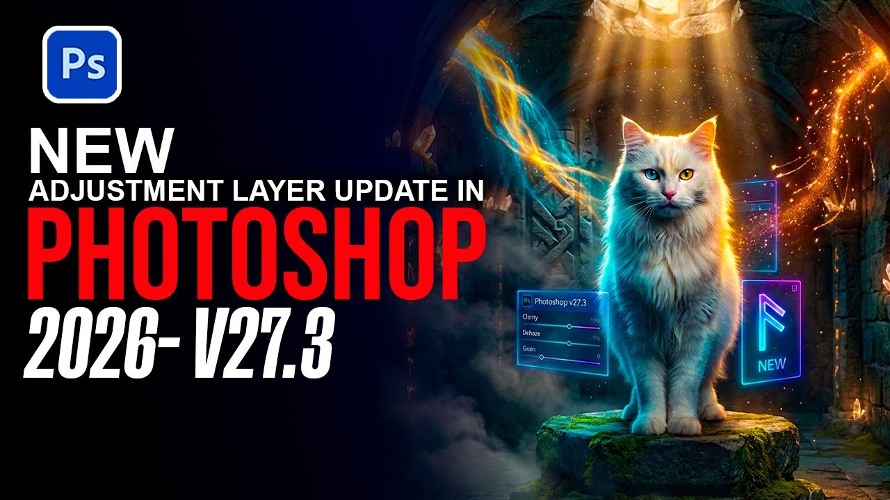 New Adjustment Layers Update Is Finally Here in Photoshop 2026 v27.3