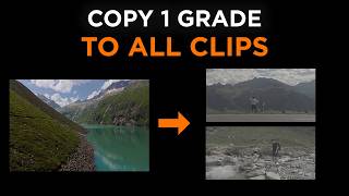 4 Ways To Copy A Grade To Every Clip In DaVinci Resolve