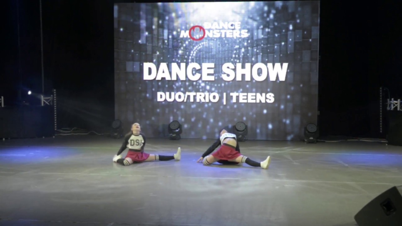 ЗАГОРОДНЯ АНЯ И АНТОНЮК МАРИЯ / Dance show Duo/Trio Teens / I place / DM 2017
