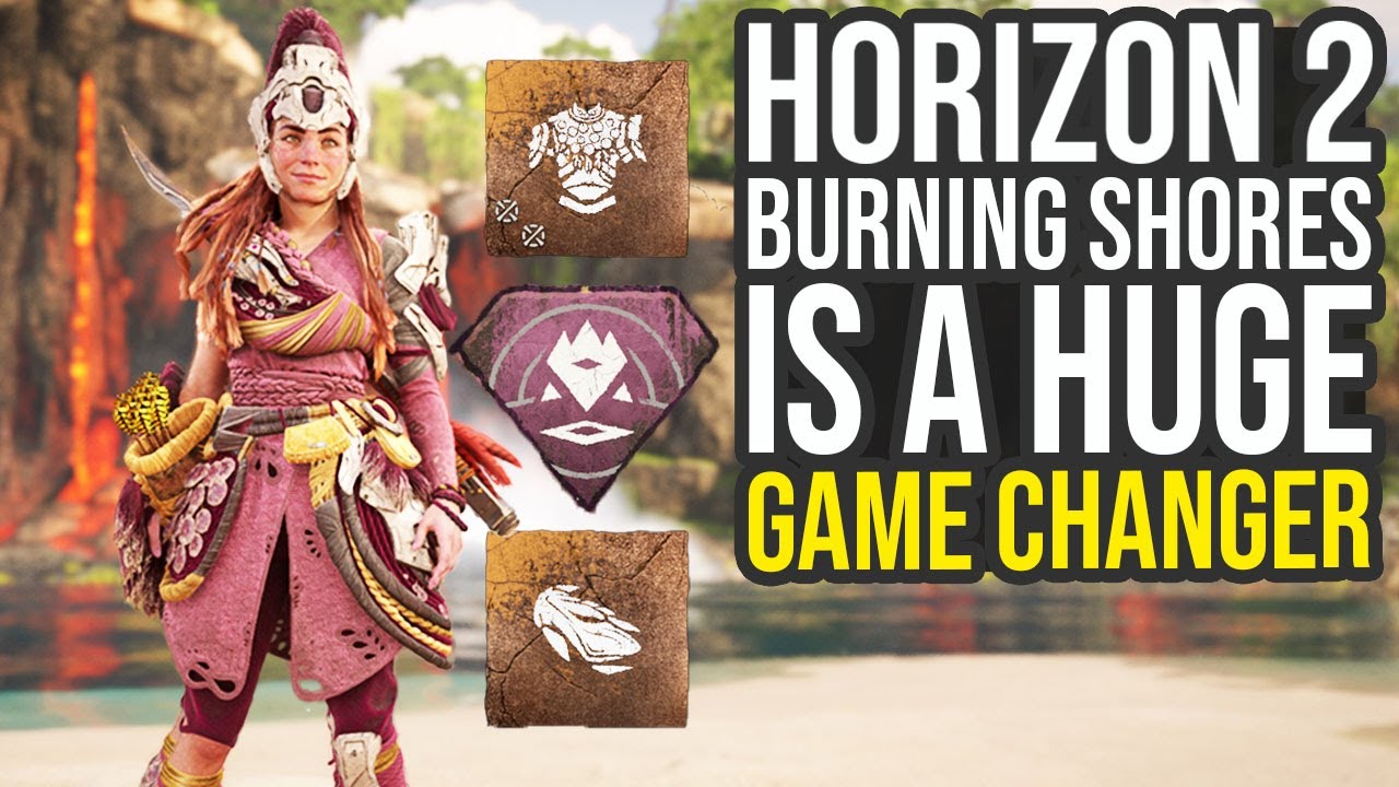 Horizon Forbidden West reveals its Burning Shores DLC map size