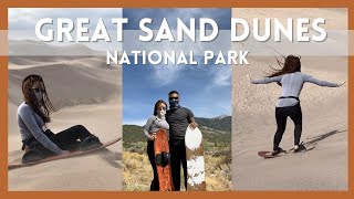 Sandboarding in GREAT SAND DUNES National Park (plus 5 tips for your trip)