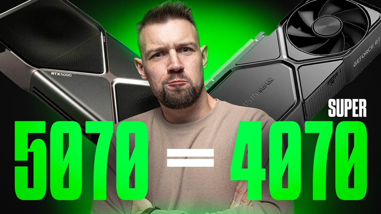 TEST GEFORCE RTX 5070: ROZWÓJ = ZERO.