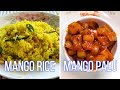 Mango rice recipe  mango palu  mavinakayi chitranna  mavinakayi palu  shweta aduge mango recipe