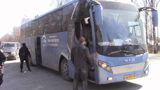 : Hard draw" bus Stop " Spetsnaz Show Saint Petersburg