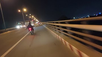 Cầu cần Thơ về đêm