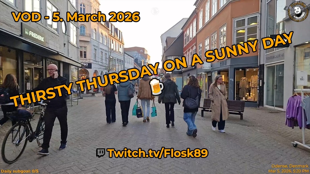 VOD 05/03/26 - THIRSTY THURSDAY ON A SUNNY DAY 🍺