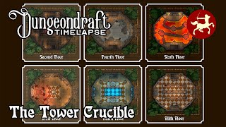 The Tower Crucible of Tratorim (Dungeondraft Timelapse)