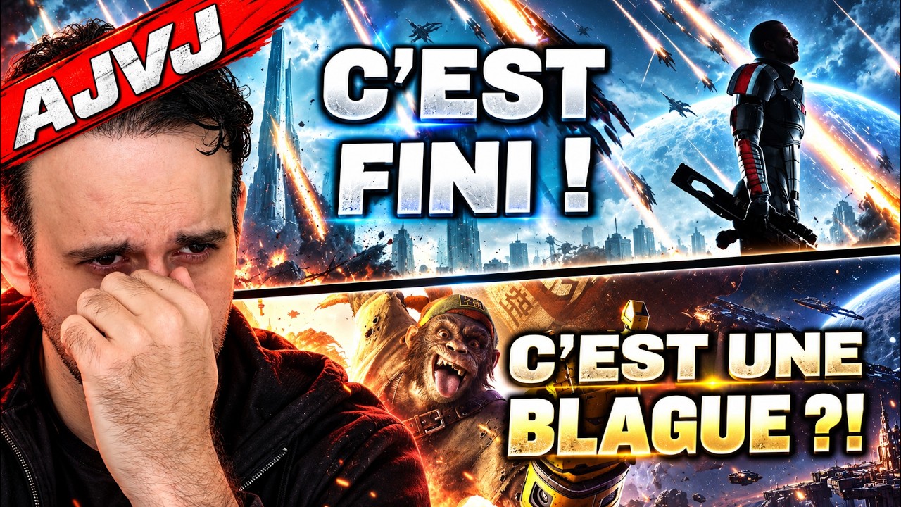 BioWare FERME et Mass Effect ANNULÉ ! 😱 BGE 2 toujours en préprod ! DLC Crimson Desert, MAJ PS5…