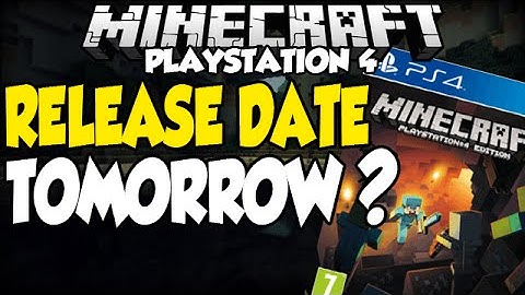 Minecraft [PS4] Release Date Tomorrow? - Cert Testing Update (Minecraft PS4 Release Date News)