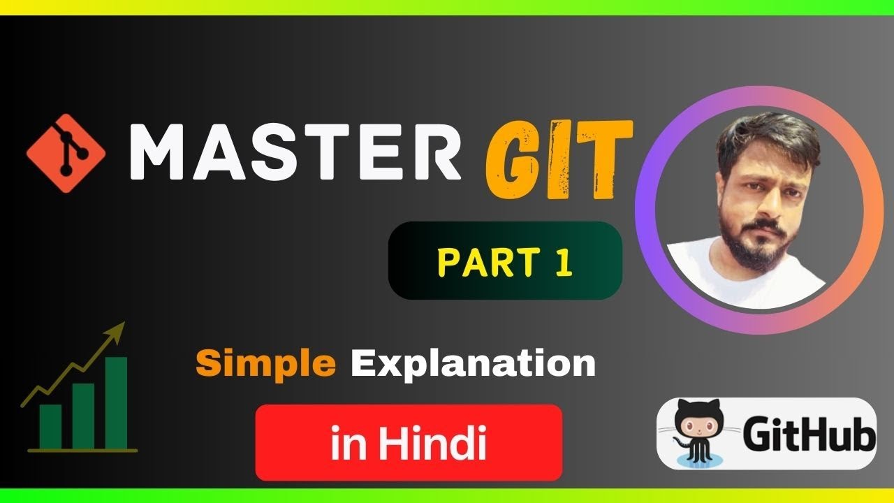 Mastering Git & GitHub – Part 1 | Git Basics Explained for Beginners | Hindi