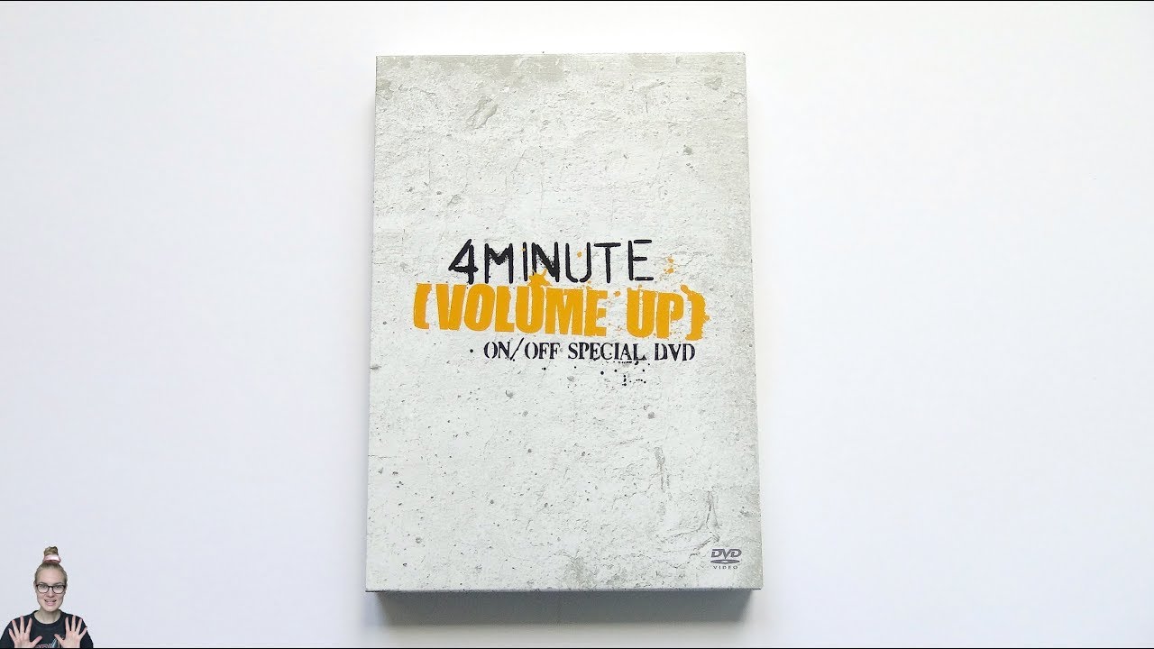 [ASMR] Unboxing 4Minute 포미닛 Volume Up On/Off Special DVD